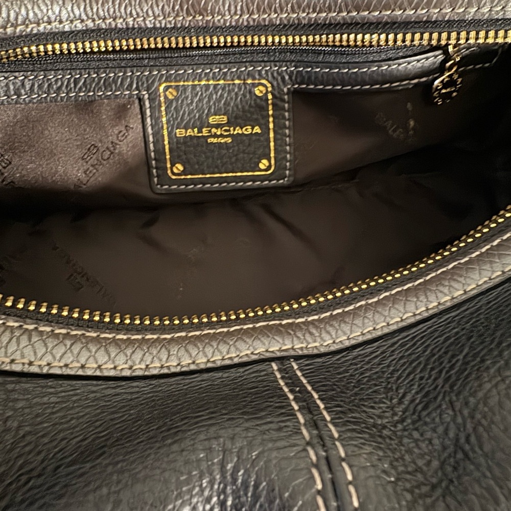 Balenciaga Black and Gray Shoulder Bag with COA - Picture 8 of 10